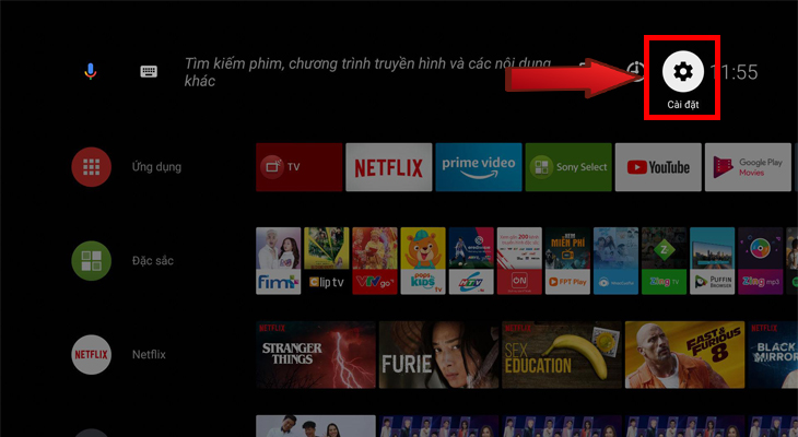 Cách kích hoạt giọng nói trên tivi Sony