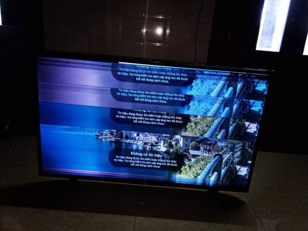 Màn Hình Tivi Sony Bị Nhảy
