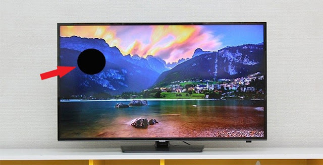 Màn Hình Tivi Sony Bị Loang Mực Đen