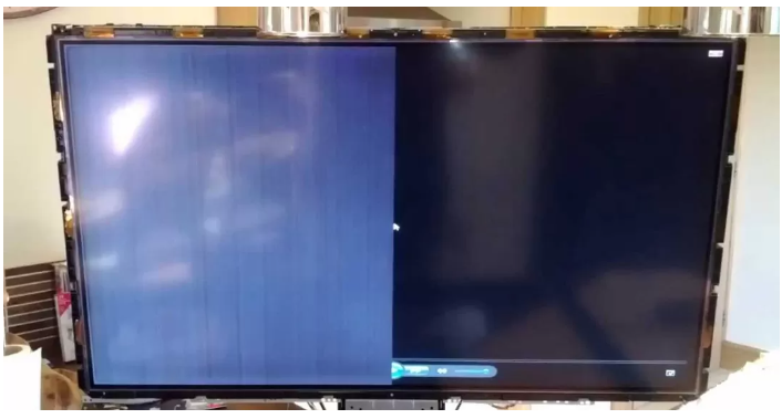 Tivi Sony Bị Tối Đen Nửa Màn Hình