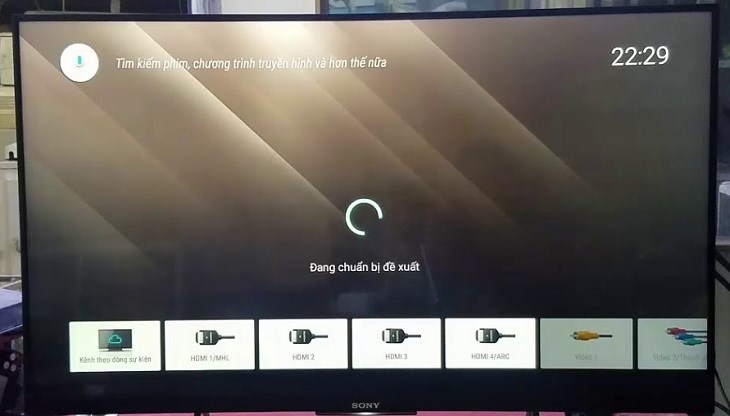 Tivi Sony Không Vào Được Mạng