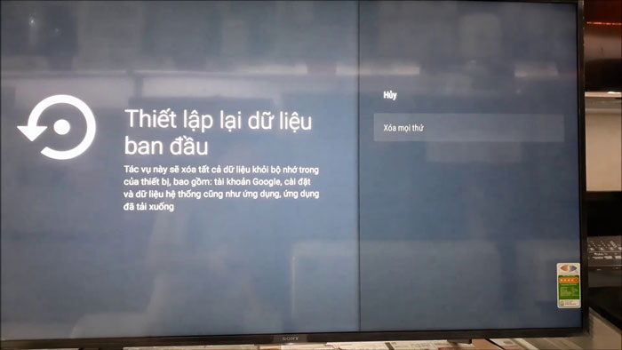 CẬP NHẬT PHẦN MỀM CHO TIVI SONY & CÁCH XỬ LÝ LỖI PHẦN MỀM