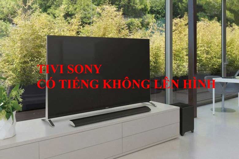 sửa tivi sony không lên hình